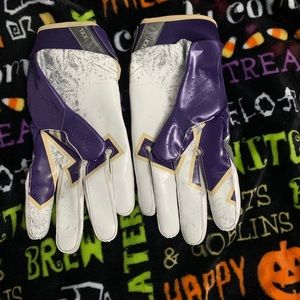 Brand New Nike Vapor Jet 4.0 Washington Huskies Football Gloves Sz XXL